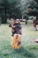 Bear on Stump